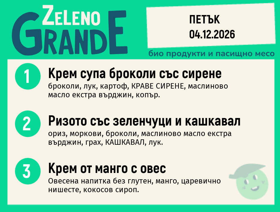 Месно 270 ZeLeno / 04 декември
