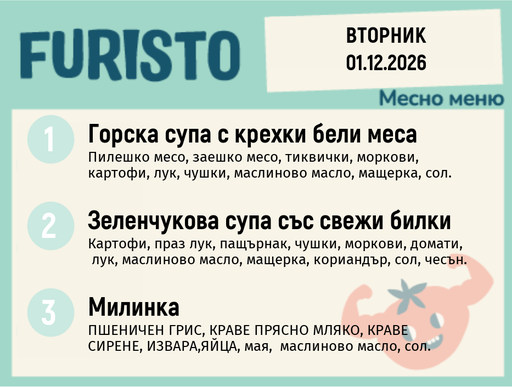 [DY.10.26.12924] Меню 01.12 месно 200гр.